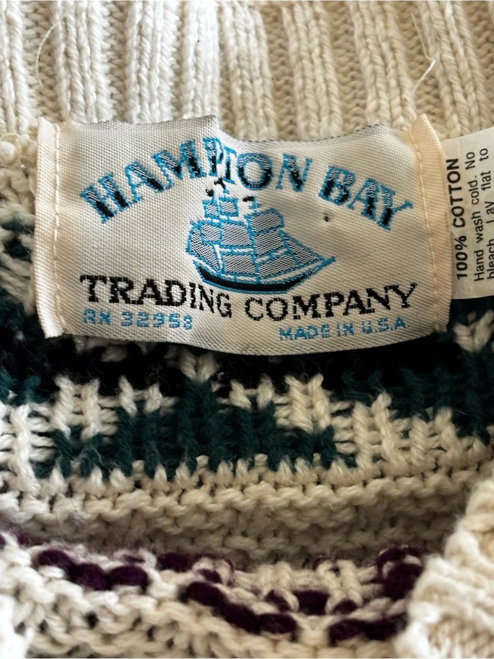 Hampton Trading Company unisex vintage